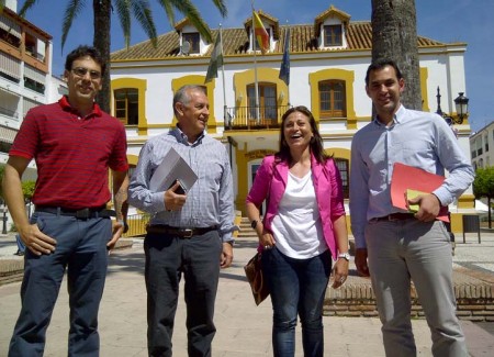 IU presenta a sus dos delegados en las Juntas de Distrito de San Pedro