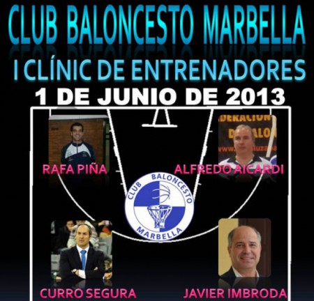 El CB Marbella organiza el I Clínic de Entrenadores y un Curso de Iniciación también para entrenadores