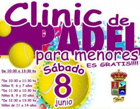 Este sábado se organiza en Ojén un Clínic gratuito para niños