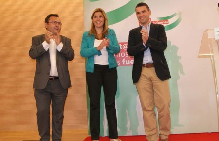 La consejera Susana Díaz defiende en Marbella la gestión de Griñán frente a las políticas de recortes del PP