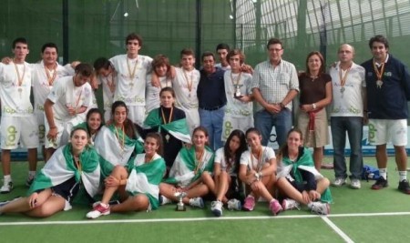 Marta Pérez y Manuel Rocafort ganan con Andalucía el Campeonato de España de Menores