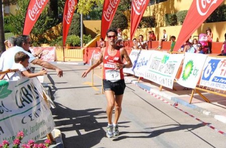 Javier Díaz Carretero, segundo en la XXXV Carrera Urbana de Málaga