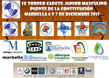 El CB Marbella celebra su noveno torneo del Puente de la Constitución