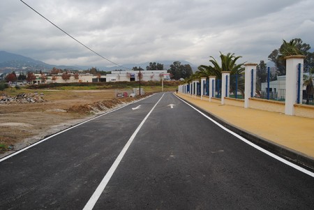 Finalizado el nuevo acceso al Parque de los Tres Jardines de San Pedro