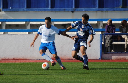 Sergio Narváez mete su noveno gol de la temporada ante el Maracena