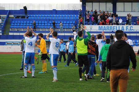 El Marbella FC agradecerá el apoyo de la afición ante el Atarfe