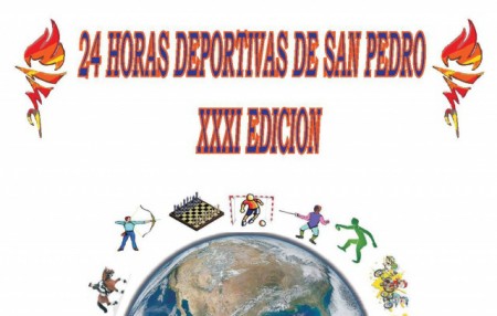 Las 24 Horas Deportivas de San Pedro serán del 30 de mayo al 1 de junio