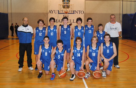 El CB Marbella infantil masculino busca el pase a la final provincial