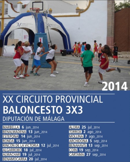 El circuito provincial de 3x3 arranca este viernes en Marbella