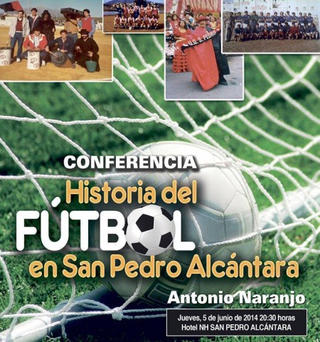 Este jueves el historiador del fútbol local, Antonio Naranjo, ofrece una conferencia en San Pedro