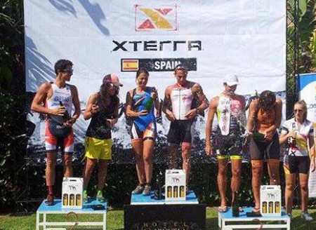 Javier Iglesias consigue el bronce en el Xterra de la Viñuela