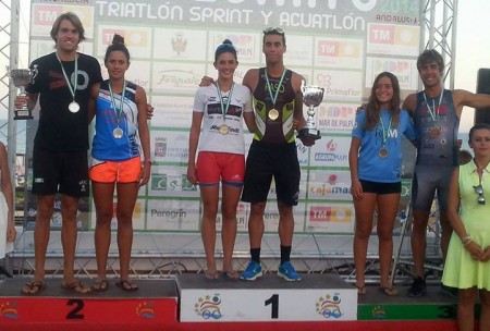 Marina Castro y Bruno Raso triunfan en el Campeonato de Andalucía