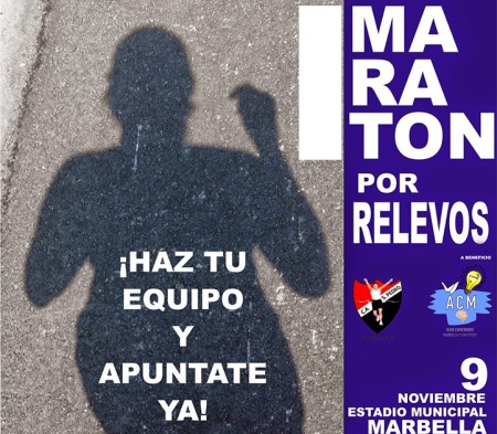 El Maratón Solidario por Relevos será finalmente el 9 de noviembre