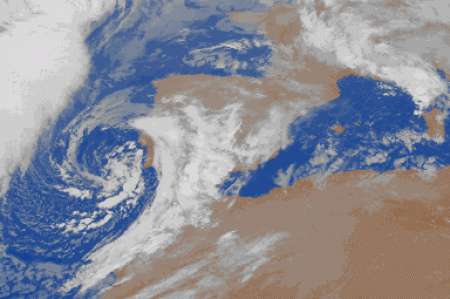 Jueves de alerta naranja por la posibilidad de fuertes lluvias