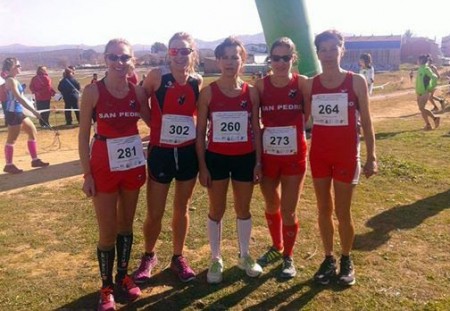 Quinto puesto del Club San Pedro Atletismo en el andaluz de Cross Corto