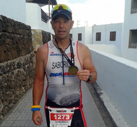 Dani Saborido, nuevo Ironman del Tri-Marbella Bike Aquarena