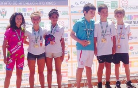 Tres podios para el Tri-Marbella Bike en el Campeonato de Andalucía