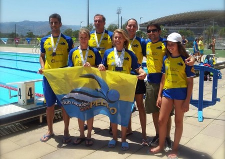 El CN San Pedro logra 14 medallas en el campeonato de Andalucía