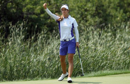 Azahara Muñoz busca con Europa su tercera Solheim Cup