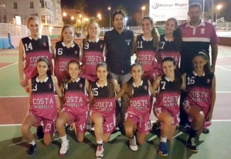 Victoria del infantil del Costa Marbella y derrota de las cadetes