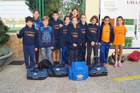 Los pequeños del Club Natación Marbella comienzan la temporada