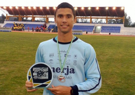 Alfonso Toledo, subcampeón de Andalucia con el Cuevas de Nerja