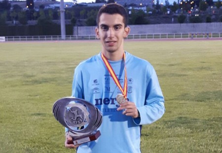 Miguel García, subcampeón de España de clubes con el Nerja