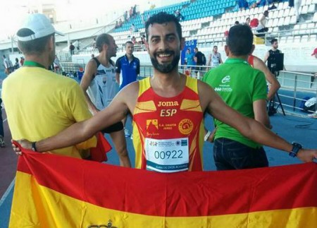 Juan de Dios Álvarez, subcampeón de Europa en los Juegos de Policías y Bomberos