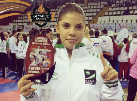 La karateka Sabrina S. Medero logra el oro en el Open Internacional de Málaga