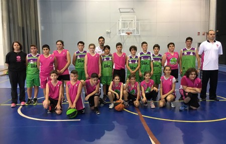 El CB Costa Marbella celebra una nueva jornada del Educabasket