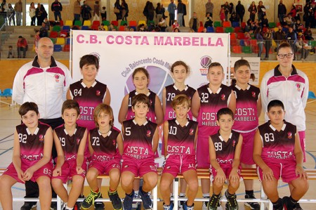 Los cadetes y minis del Costa Marbella se imponen en los derbis locales