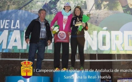 Ana Englisova del CEM Marbella, plata en el Nacional de Marcha Nórdica