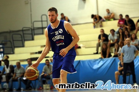 Victoria de mérito del CB Marbella La Cañada en Coín (65-77)