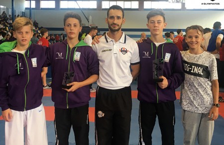 Olympic Karate Marbella logra en el Campeonato de Andalucía dos medallas