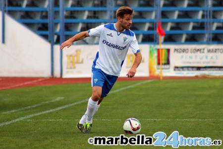 Rafa Navarro deja el Marbella FC al no jugar casi nada en la primera vuelta