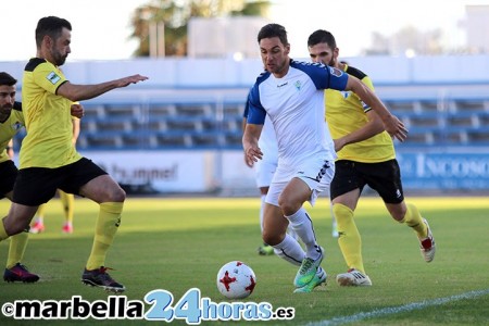 Javi Moreno está recuperado y podría volver con el Marbella en Mérida