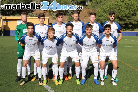 El Marbella FC juvenil sigue firme tras golear al Real Jaén (2-4)