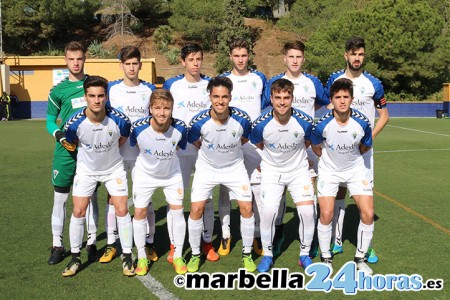 El Marbella FC juvenil deja escapar dos puntos en el tiempo añadido (2-2)