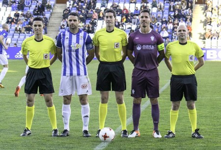 Un asistente de Almendralejo, en el trío arbitral del Marbella-Recre