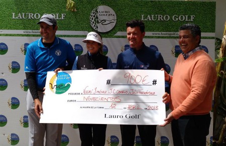 Noemí Jiménez comparte triunfo en la primera prueba del Circuito Lauro Golf