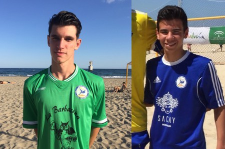 Juanma Pino y Álex Achutegui, convocados por la selección andaluza de fútbol playa