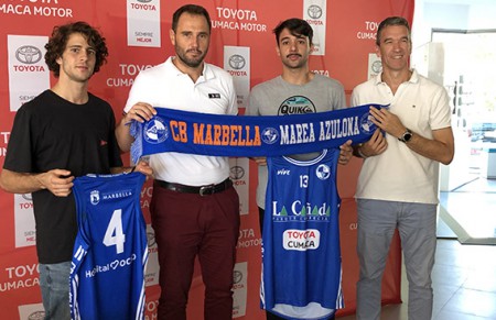 Pablo Imbroda e Ignacio Trujillo apuntan alto en su presentación con el CB Marbella