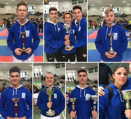 Olympic Karate Marbella logra ocho podios en el Campeonato de Andalucía