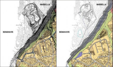 El TSJA rechaza los seis recursos que intentaron reabrir el deslinde entre Marbella y Benahavís