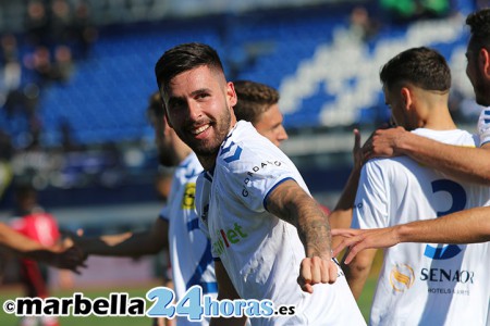 Dani Pérez se estrena y ya son nueve los goleadores en el Marbella