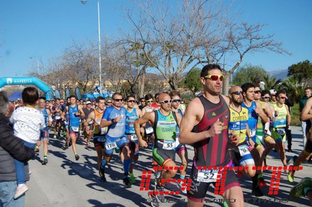 Carlos Morales y Marta López se coronan en el XVIII Duatlón de Marbella