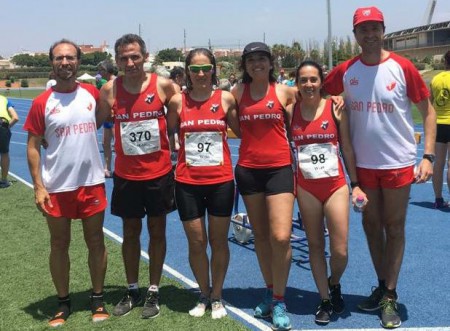 El San Pedro Atletismo logra cinco medallas en el Campeonato de Andalucía