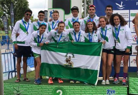 Marina Castro y Alejandro Salvador forman parte de la selección andaluza