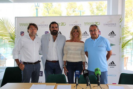 Arantxa de Benito apadrina de nuevo el torneo a favor de Infancia Sin Fronteras