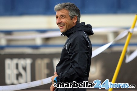 David Cubillo firma los mejores números de un entrenador del Marbella